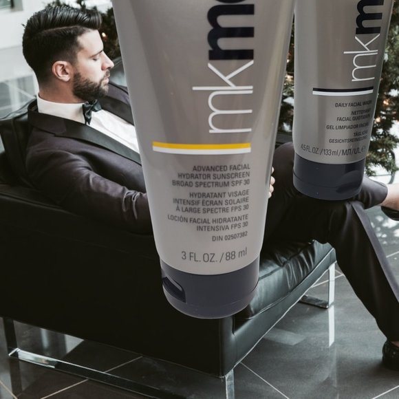 MK Men Regimen Bundle  - Wash, Shave, After-Shave, Sunscreen - Picture 7 of 8